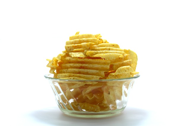 slané chipsy