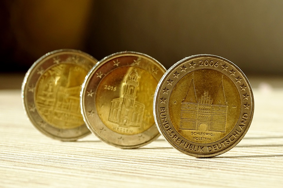 německé mince
